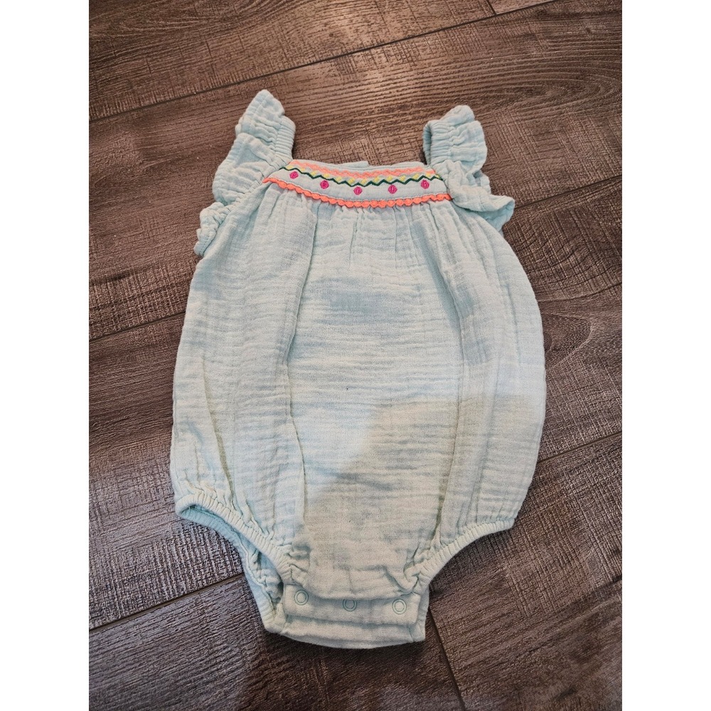 Cat and jack baby girl romper 0-3 mos